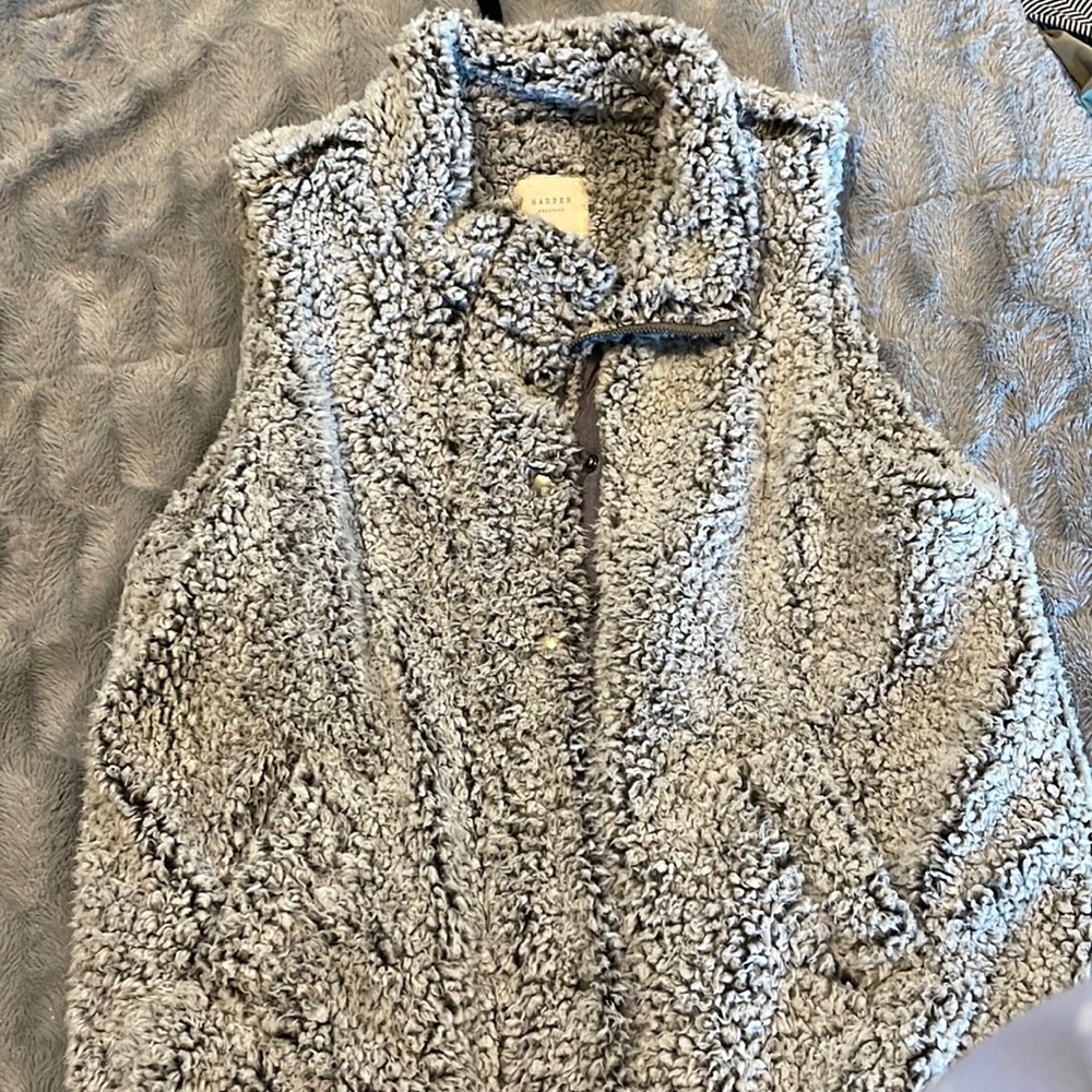 Fluffy Vest